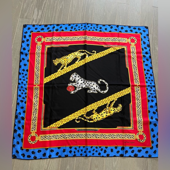 Cartier silk scarf - Picture 1 of 5